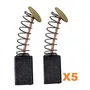 Kit 5 Unidades - Escova De Carvao Para Furadeira 6460/6462/6455 Skil - F000611049