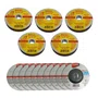 Kit 60 Discos De Corte 115mm Starrett + 10 Discos Abrasivos 115mm Makita