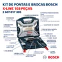 Kit Azul Xline Com 103 Unidades Bosch 2607017395