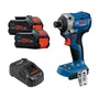 Kit Bosch Chave de Impacto GDR 18V-215 + 2 Baterias 8Ah Pro Core e Carregador 220V