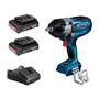 Kit Bosch Chave de Impacto GDS 18V-1000 + 2 Baterias 2Ah e Carregador Bivolt