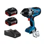 Kit Bosch Chave de Impacto GDS 18V-1000 + 2 Baterias 4Ah e Carregador Bivolt