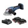 Kit Bosch Esmerilhadeira 5" GWS 18V-15 P + 2 Baterias 2Ah e Carregador Bivolt