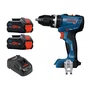 Kit Bosch Parafusadeira/Furadeira de Impacto GSB 18V-65 + 2 Baterias 8Ah Pro Core e Carregador 220V