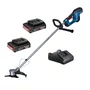 Kit Bosch Roçadeira GFR 18V-23 + 2 Baterias 2Ah e Carregador Bivolt