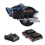 Kit Bosch Serra Circular GKM 18V-50 + Disco 136mm + 2 Baterias 2Ah e Carregador Bivolt
