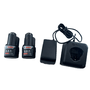 Kit Bosch Starter Carregador Bivolt Gal12V20 Com 2 Baterias 2,0Ah - 1600A021Ks