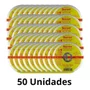 KIT COM 50 Discos Abrasivo De Corte 115X1.0X22.2Mm Starret - Dac115-14