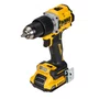 Kit Dewalt Parafusadeira/Furadeira De Impacto 1/"2  Compacta 20V + 2 Baterias 2 Ah + Carregador E Bolsa - Dcd805D2-Br