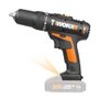 Kit Lavadora Alta Pressão 20V WORX WG620E + Furadeira 20V WORX WX371.3