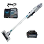 Kit Makita Aspirador De Pó Portátil 40V + Bateria 2,5Ah E Carregador Dc40Ra - Cl004Gd101