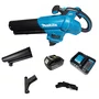 Kit Makita Soprador/Aspirador 18V Brushless Dub187Z + Bateria 18V 3Ah Bl1830B + Carregador Bivolt Dc18Wc - Dub187Zc