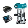Kit Makita Tupia 18V Brushless Drt50Z + Bateria 18V 3Ah + Carregador Bivolt - Drt50Z-Promo
