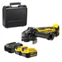 Kit Stanley Esmerilhadeira Angular 4-1/2" - 5" 20V Max* + 2 Baterias 4Ah + Carregador Bivolt E Maleta - Sbg700M2K-Br