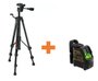 Jogo Tripé Bosch Bt 150 Professional Dw088gd + Nivelador Laser Verde Dw088cg-la Dewalt
