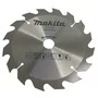 Makita Disco De Serra 165Mm X 20Mm Para Madeira 16 Dentes Tct - D-81050