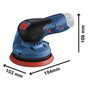 Lixadeira Roto Orbital Bateria Gex 12V-125 0601372101 - Bosch