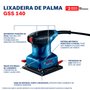 Lixadeira Orbital Gss 140 220W 127V 06012A80D0