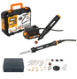 Micro Retífica E Ferro De Solda Worx Makerx 20V C/ 43 Pçs  - Wx988