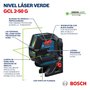 Nível A Laser Bosch Gcl 2-50 G 50M Com Pontos 0601066M01 + Tripe Bt150