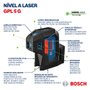 Nível A Laser Verde Bosch Gpl 5 G De 5 Pontos - 0601066P00