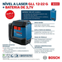 Nivel Laser Bosch Gll 12-22 G Linhas Verdes 0601065320