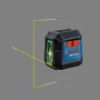 Bosch Pro Gll2Xg Nível Laser De Linhas Cruzadas Verdes + Tripé Bt120 - 06010653G1