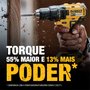 Kit Dewalt Parafusadeira/Furadeira 1/2" 20V Brushless Li-Ion + 2 Baterias 2Ah + Carregador Bivolt E Maleta - Dcd7771D2-Br