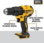 Kit Dewalt Parafusadeira/Furadeira 1/2" 20V Brushless Li-Ion + 2 Baterias 2Ah + Carregador Bivolt E Maleta - Dcd7771D2-Br