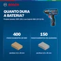 Kit Parafus./Furadeira Gdr 120-Li Com Carregador+ Bateria Bosch - 06019F00E1