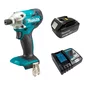Kit Makita Parafusadeira De Impacto 18V Dtd156Z + Bateria 18V 3Ah Bl1830B + Carregador Bivolt - Dtd156Z-Promo