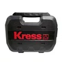 Kit Kress Parafusadeira De Impacto 1/4" 12V Brushless + 2 Baterias 2Ah + Carregador Bivolt E Maleta -  Kh204