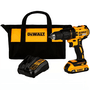 Kit Dewalt Parafusadeira/Furadeira De Impacto 1/2"(13Mm) 20V Max* Brushless + 1 Bateria 2Ah + Carregador E Bolsa - Dcd7781D1-Br