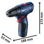 Parafusadeira Gsr 120Li Bivolt Maleta - 06019G80E0 - Bosch