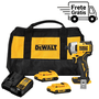 Kit Dewalt Parafusadeira De Impacto 1/4" 20V Xr Atomic Brushless + 2 Baterias 2Ah + Carregador Bivolt E Bolsa - Dcf809D2-Br