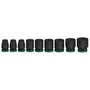 Bosch Jogo De Soquetes Standard 1/2" Pro Impact Com 9 Peças - 2608003038