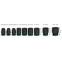 Bosch Jogo De Soquetes Standard 1/2" Pro Impact Com 9 Peças - 2608003038