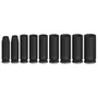 Bosch Jogo De Soquetes Longos 3/8" Pro Impact Com 9 Peças - 2608003037