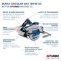 Serra Circular Gks 18V-68 Gc Bl 1800W 18V Sb C/ Disco Bosch