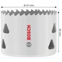 Bosch Serra Copo 57X40Mm Multi Material - 2608594585