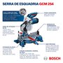 Serra Meia Esquadria Gcm 254 + Disco Multimaterial Alumínio 220V 0601B520E0 -  Bosch