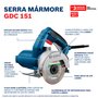 Serra Marmore Titan Gdc 151 - Br 220V 1500W - 06015487E0 - Bosch
