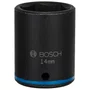 Soquete Impacto Curto 1/4" 14Mm Bosch - 2608622300