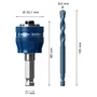 Bosch Suporte Hexagonal Com Broca Guia 8Mm X 60Mm Tct Expert - 2608901965