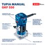 Tupia Gkf 550 127V 550W C/ 2 Pinças - 06016A00D0 - Bosch